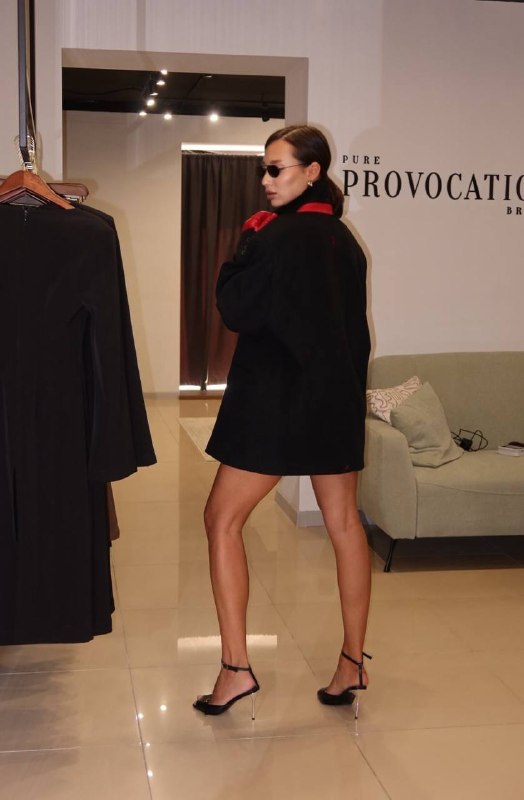 Жакет oversize из эластичного драпа — фото 4